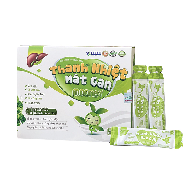 TPBVSK THANH NHIỆT MÁT GAN MOONBY